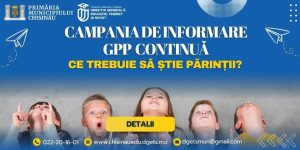 Campania de informare cu privire la grupele cu program prelungit