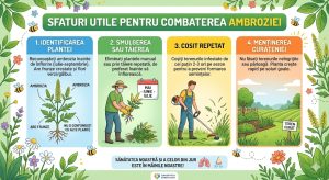 Sfaturi utile pentru combaterea ambroziei
