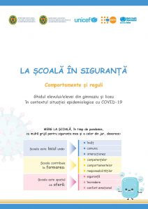La școală în siguranță ghidul elevului/elevei din gimnaziu și liceu